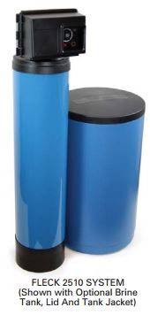 2510/16TB-48-C500 - Fleck 2510 Time Based Water Softener with Standard Resin